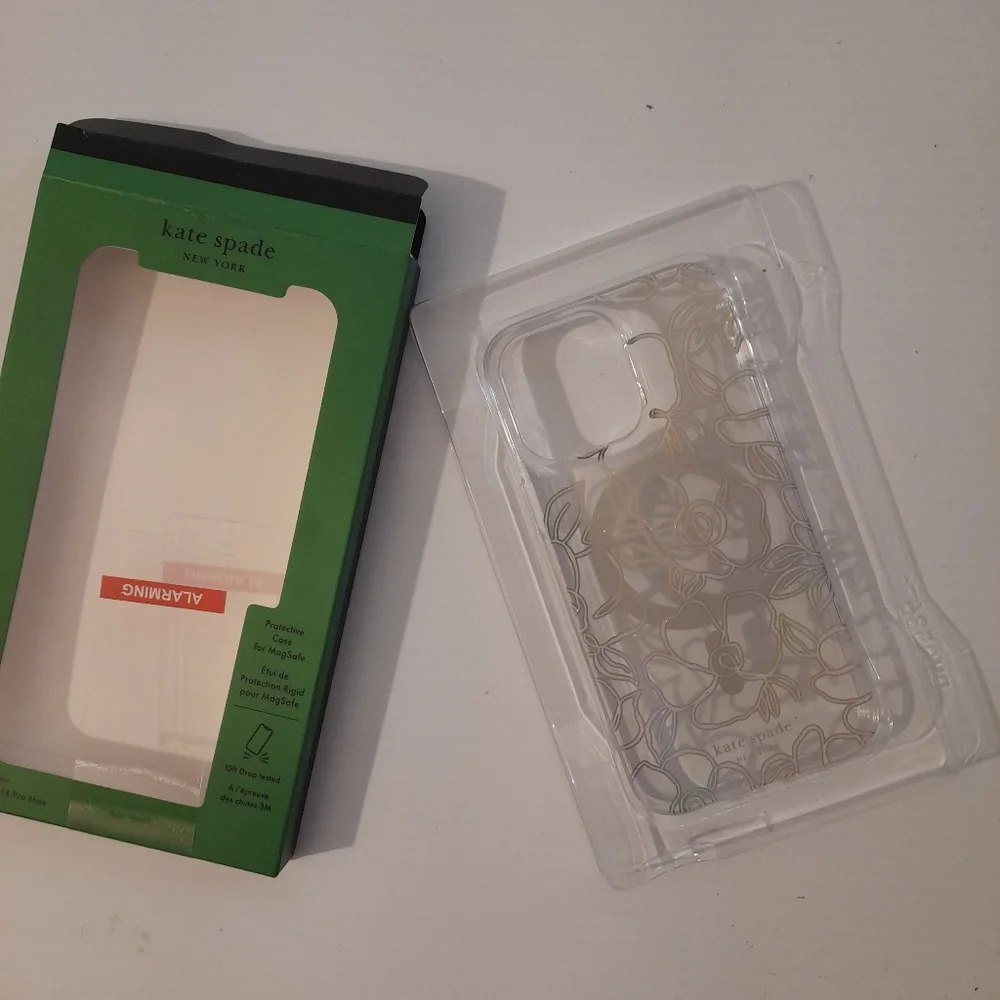 ● NIB Kate Spade | iPhone 14 promax Case with Magsafe 10ft drop tested - Picture 12 of 16